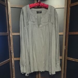 Lane Bryant Women's Tunic in Soft Gray